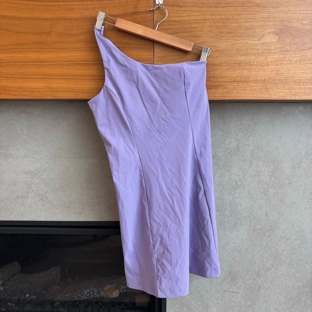 Outdoor Voices One Shoulder Dress Unlined, Size S